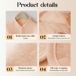 ZYPHOLIE anti scratch bird cape showing the durable stitching and shoulder perch area.