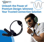 Wirenest GA Twin Plug to Airbus 5 Pin XLR Headset Adapter - Dual General Aviation PJ-055 (.206") and PJ-068 (.25") Jacks Connector - Compatible with Most Major Brand Pilot Headsets - Image 7