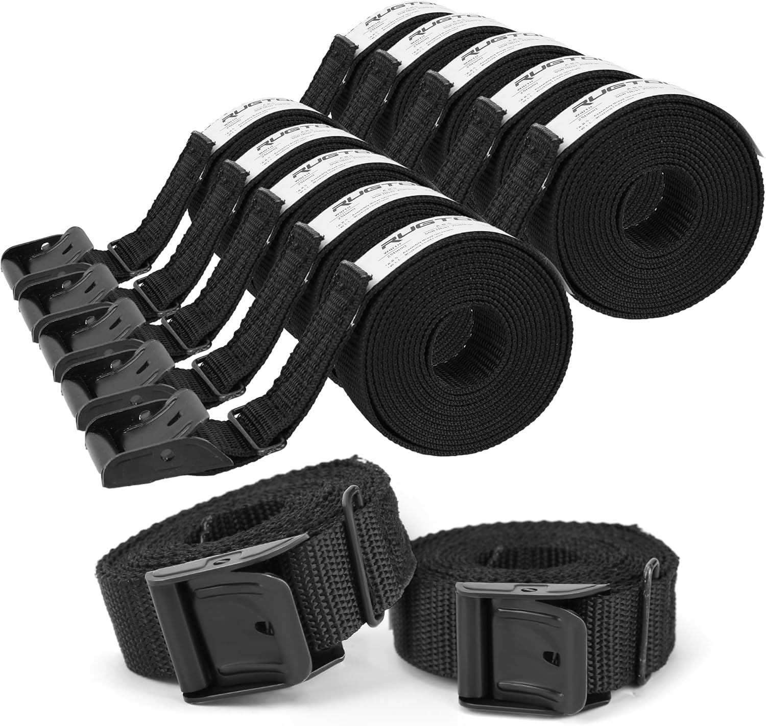 Rugtol lashing strap 1 inch x 6 feet set front view