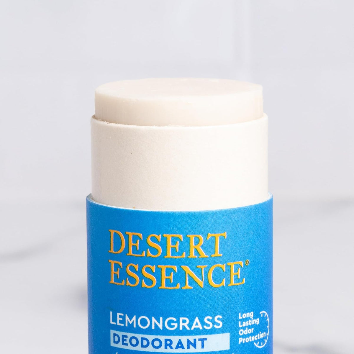 Desert Essence vegan deodorant packaging details