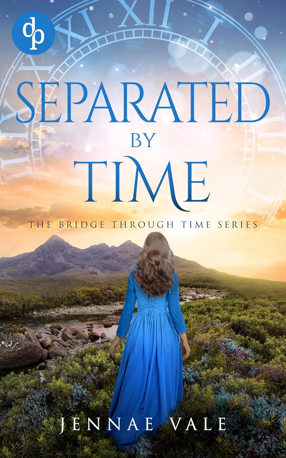 Jennae Vale Separated By Time book cover front view featuring historical romance theme