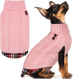 Premium imported KYEESE pullover sweater for small male dogs.
