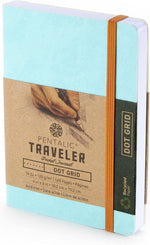 Pentalic 6 x 8" Pocket Dot Grid Traveler Journal, 160 Pages, Olive Green - Image 12