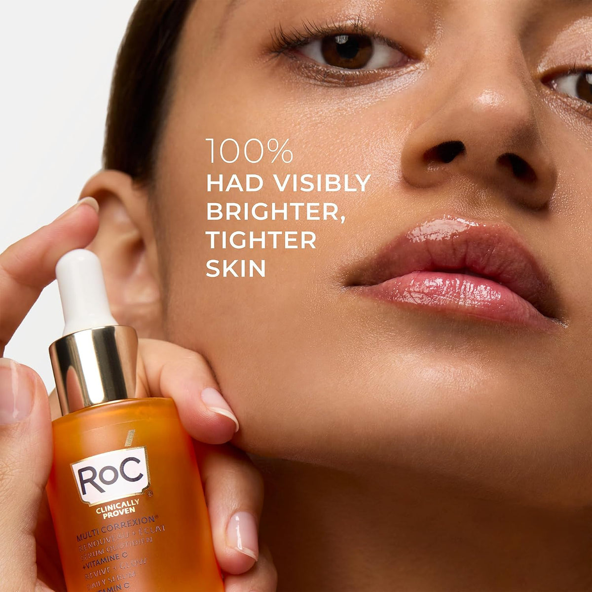 RoC Revive and Glow two piece skincare kit imported packaging view.