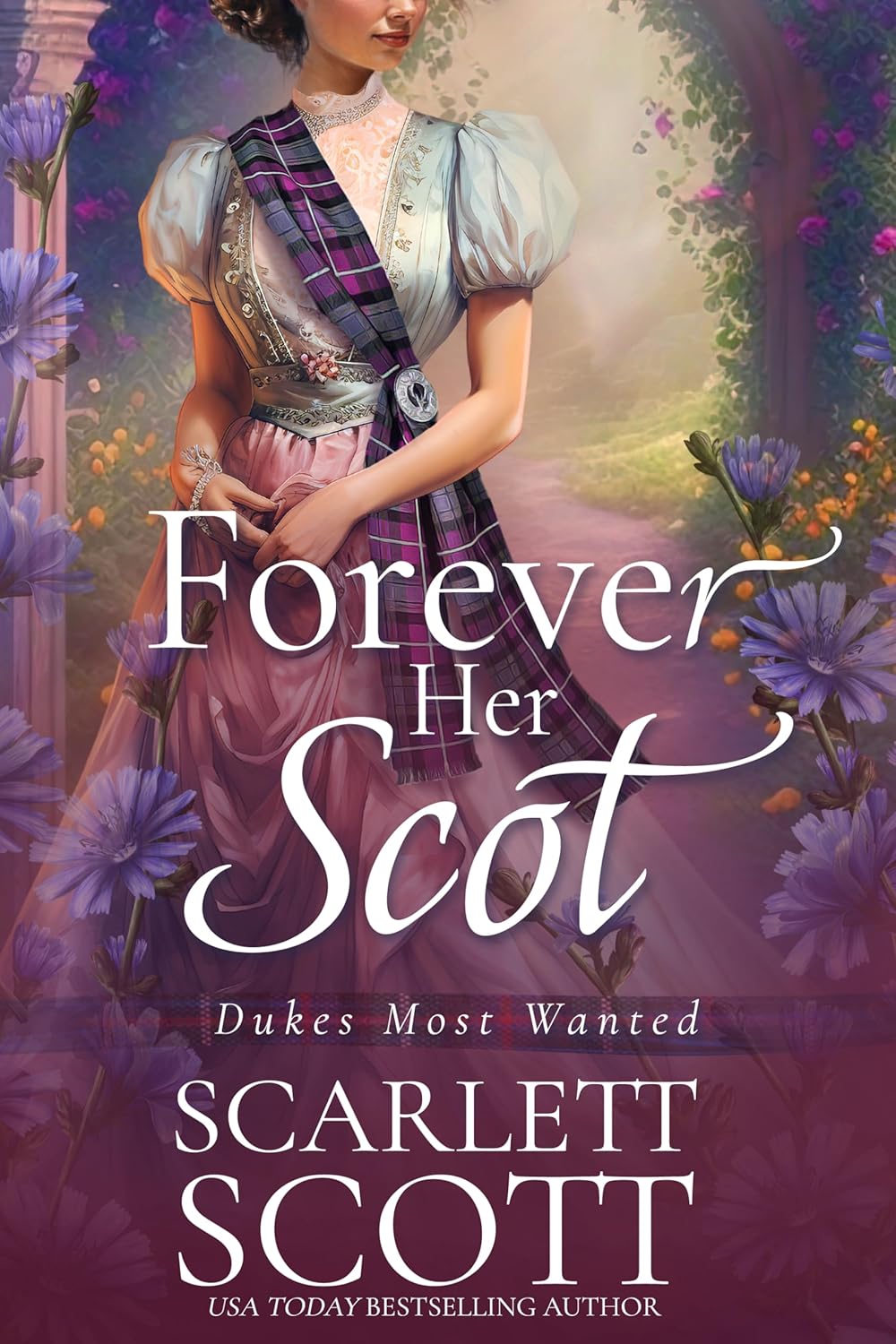 Scarlett Scott Forever Her Scot book cover front view historical romance novel.