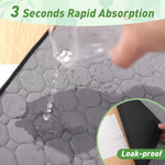 Rabbit walking on LWYMX absorbent fleece bedding
