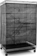 Shappy Bird Cage Net Cover Seed Catcher, 118 x 15 Inch/ 300 x 37 cm, Yellow - Image 11