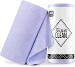 Fantasticlean Microfiber Cleaning Cloth Roll- 60 Sheets,12"x12"(Tan, Beige) | Super Absorbent, Lint-free, Tear-away Microfiber Towel Roll, for All-Purpose Cleaning, Reusable Alternative to Paper Towels - Image 11