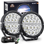 Nilight LED Light Pods with Yellow Black Covers 2 PCS 18 W 1260LM | Flood Beam, Super Bright Off Road Driving Fog Boat Lighting for Trucks Pickup Golf Cart SUV ATV UTV 4x4 Van Camper - Image 12