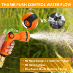 Dileogo garden watering nozzle showing ergonomic rubber grip