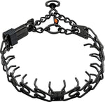 Herm Sprenger Prong Dog Training Collar - 16" Long with 2.25mm Gauge (for Dogs up to 40lbs) - Fits 13" Neck, Extendable to 19" Neck with Additional Prong Links - Chrome Plated Steel, Made in Germany - Image 11