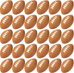 Blulu mini football foam stress ball thirty pack front view