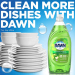 Dawn Ultra hand soap bottle cap and pump dispenser view