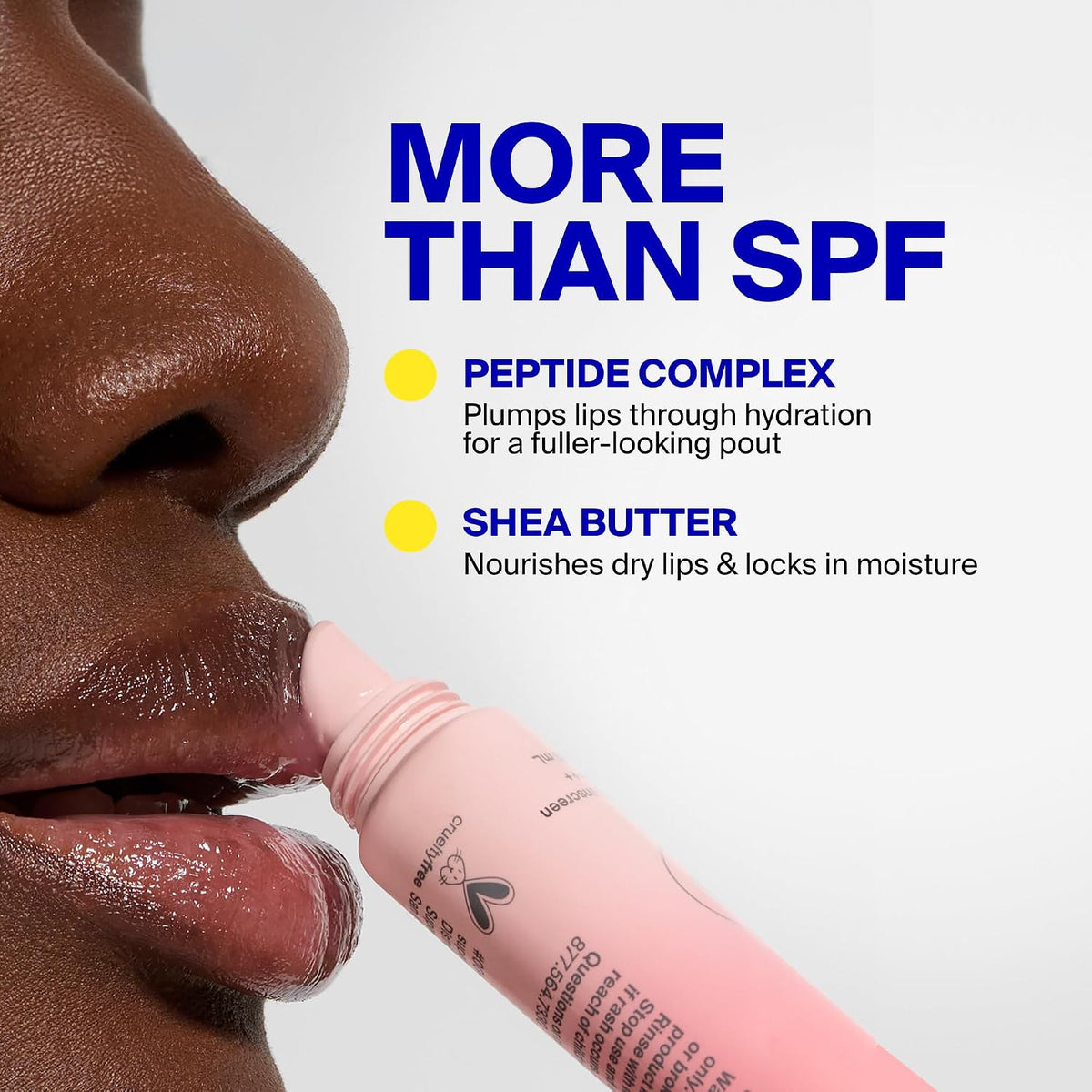 Supergoop Glow Gloss SPF 40 Lip Balm back label details