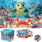 IFLOVE jumbo floor puzzle front view showing packaged box for kids educational toy