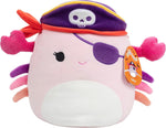 Squishmallows Cailey Pirate Crab front view plush toy