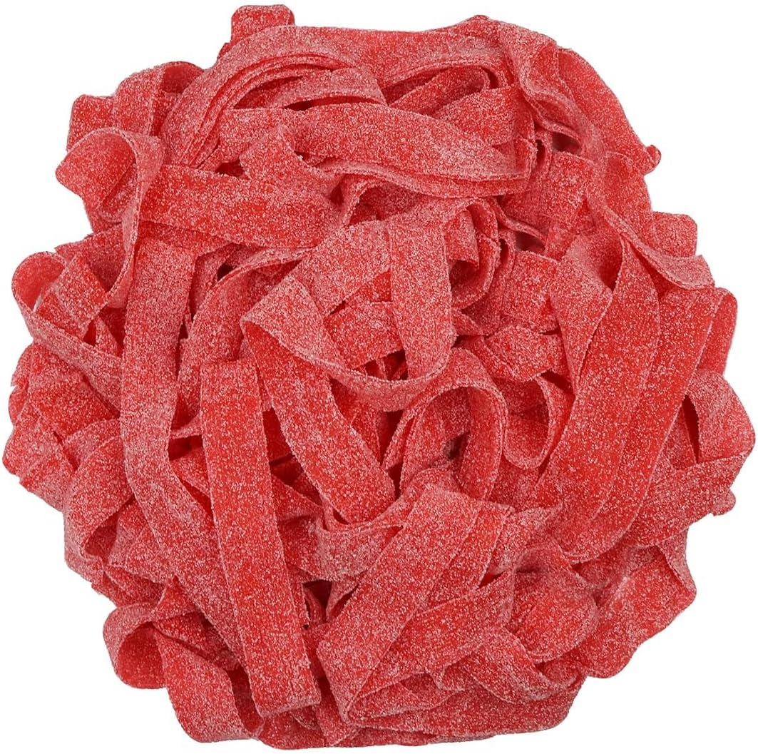 Smarty Stop Every Sour Belts Gummy Candy Strawberry front packaging view