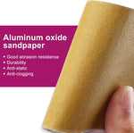 LotFancy adhesive longboard sandpaper roll texture closeup