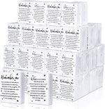 Sinmoe bulk funeral tissues pack showing front view with printed inspirational poem.