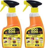 Goo Gone Adhesive Remover Spray Gel Removes Chewing Gum Grease Tar Stickers Labels Tape Residue Oil Blood Lipstick Mascara Shoe Polish Crayon Ounce, Orange, original, 12 Fl Oz - Image 10