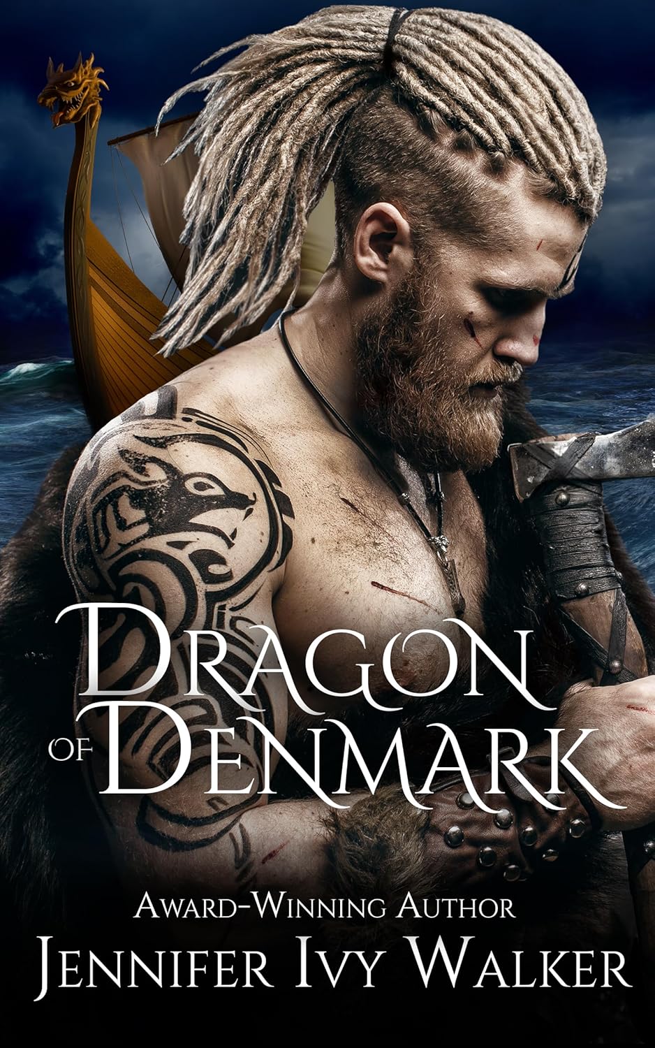 Jennifer Ivy Walker Dragon of Denmark Valiant Vikings Book 1 cover front view