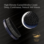 Red by Kiss hard bristle wave brush close up