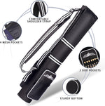 Champkey golf Sunday bag showing multiple multi-function storage pockets and side handle