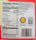 Cella's dark chocolate cherries packaging details