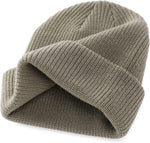 Connectyle warm winter beanie hat side profile