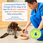 Native Pet vet developed fish oil for cat and dog joint health