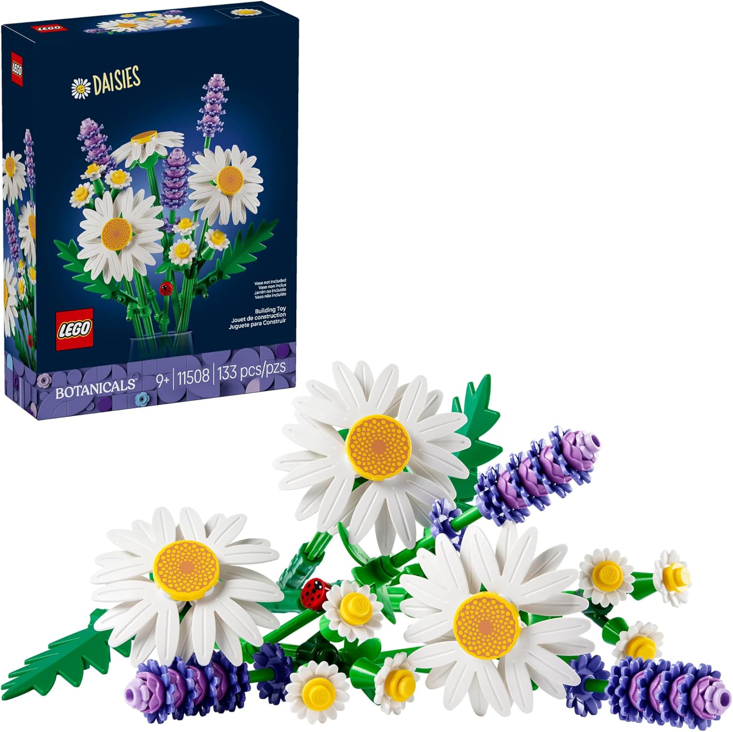 Lego Botanicals Daisies 11508 building toy front view