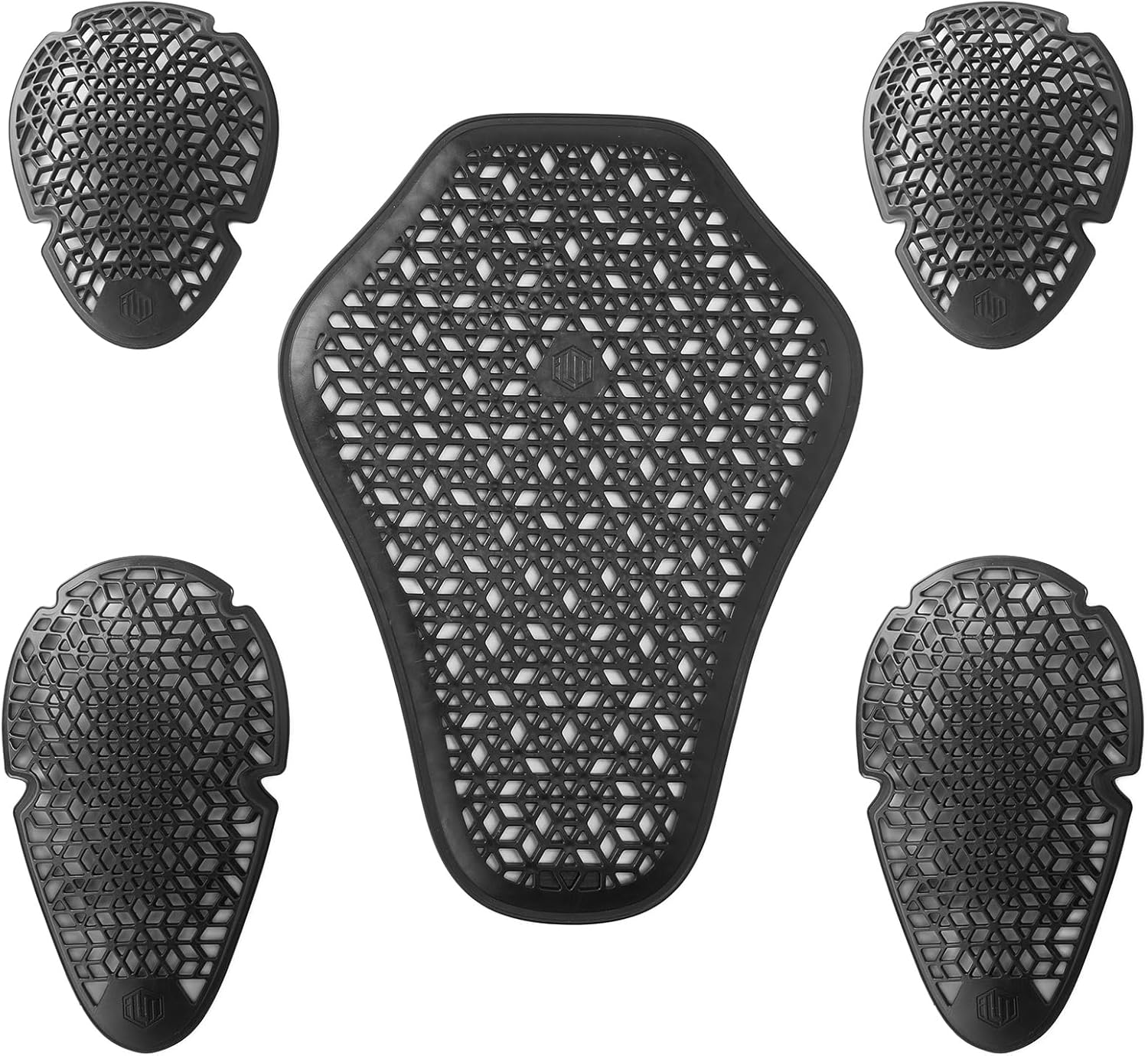 ILM 5-Piece motorcycle armor set front view