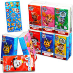 Paw Patrol Pocket Size Facial Tissues Set - 12 Packs of 10 Sheets (120 Sheets) & Stickers | Paw Patrol Disposal Tissues for Travel, School, Classroom - Image 1