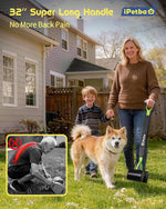 iPetba pet pooper scooper high tension spring handle detail close up