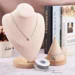 Spool of silver plated jewelry chain for DIY crafts