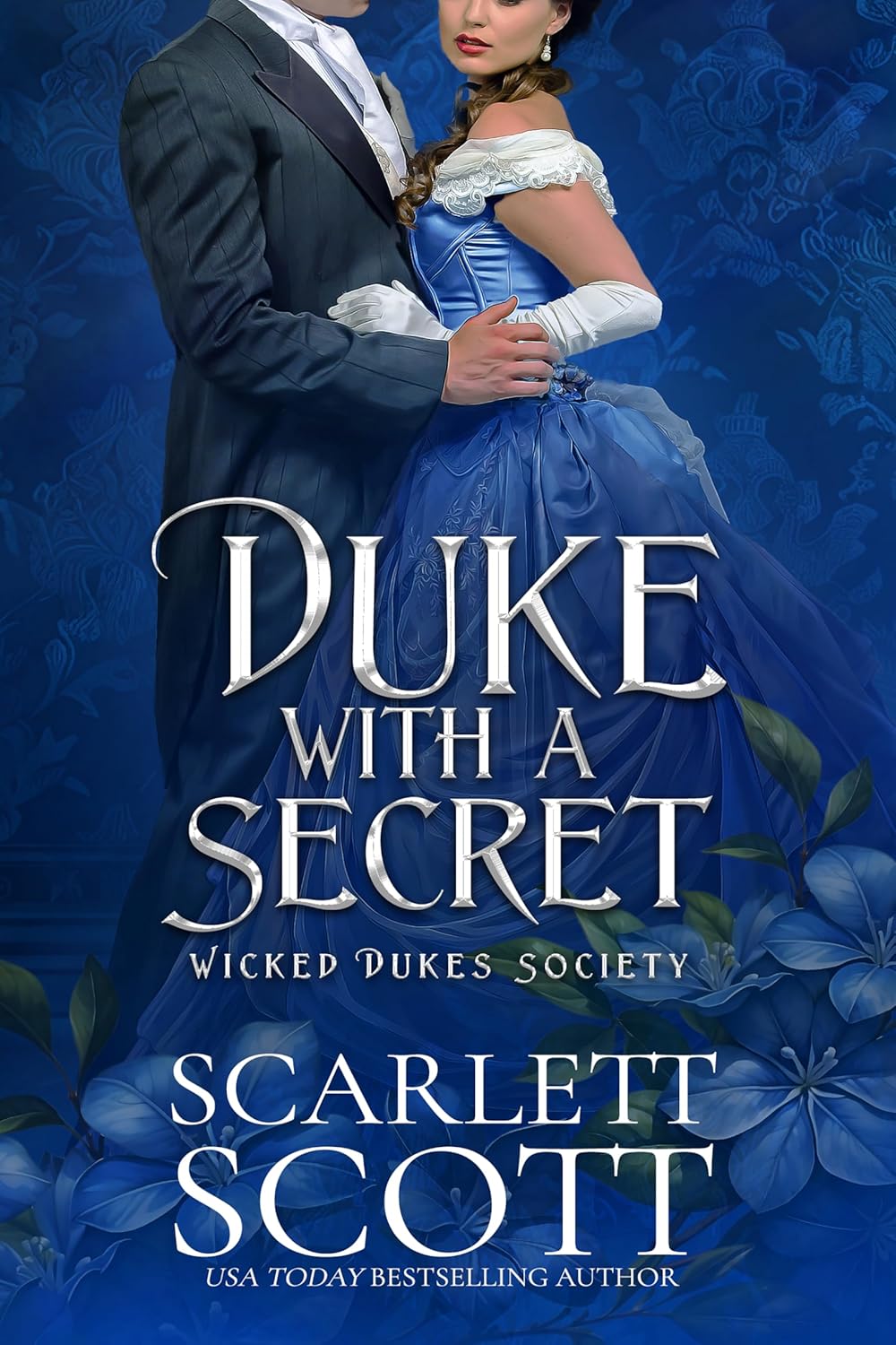 Scarlett Scott Duke with a Secret front cover paperback historical romance novel.