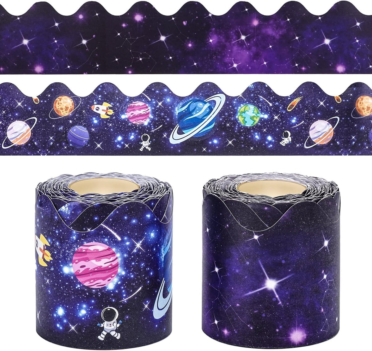 Wedtygh space bulletin board borders front view packaging