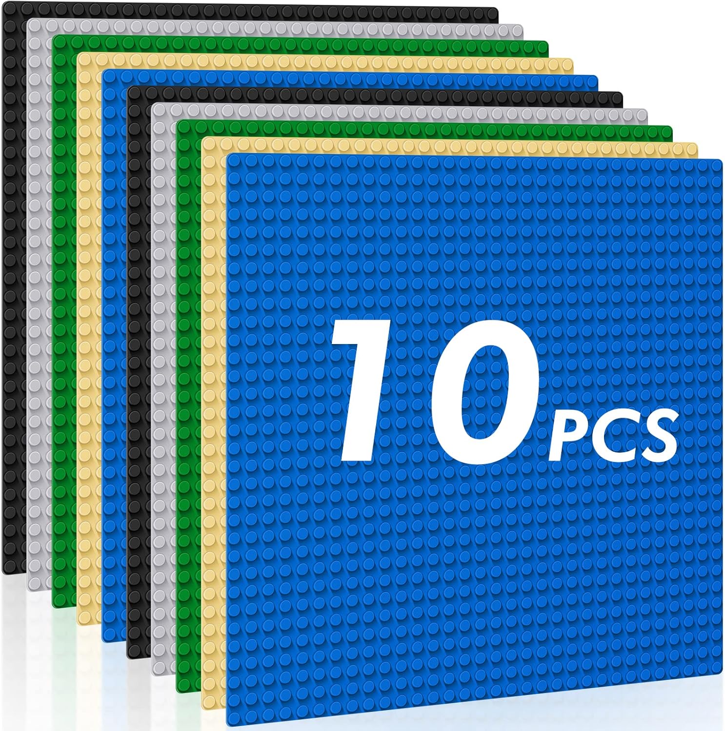Mlikero classic building plates front view pack of ten