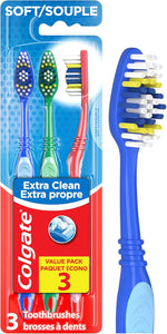 Colgate Extra Clean Medium Toothbrushes, 6 Pack - Image 9