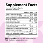 Micro Ingredients zinc 12-in-1 complex supplement facts label and ingredient breakdown