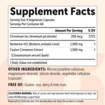Micro Ingredients Berberine packaging with non-GMO certification seal