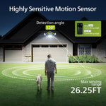 Philips solar security light waterproof housing design