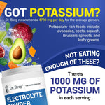 Dr. Berg 100 servings electrolyte powder tub for keto lifestyle support