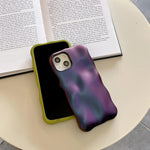 iPhone 11 Cute Case,Irregular Shape Minimalist Style Frosted Purple Solid Color Case for Girls - Image 9