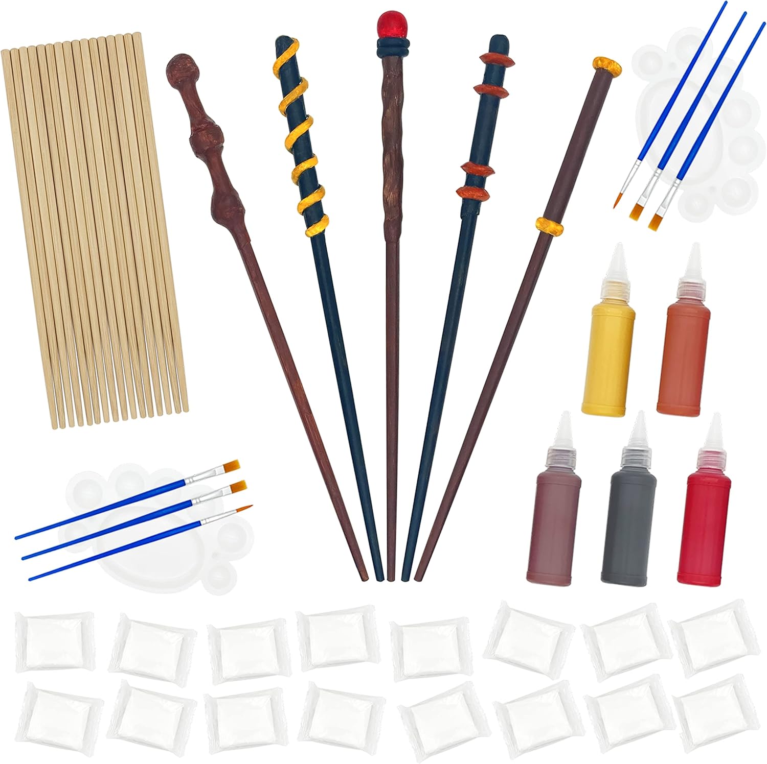Maikoi Magic Wizard Wand Making Kit front view for DIY crafts