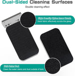 AQQA magnetic algae scraper stainless steel and plastic interchangeable blades