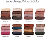 Back view of the Estée Lauder Essential Eyeshadow Quad luxury palette showing product weight info