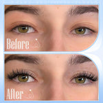 Natural Lash Clusters Wispy Cluster Eyelash Extensions Left&Right Cluster Lashes C Curl Individual Lashes Extension DIY Natural Eye Lash Clusters by TNFVLONEINS - Image 4