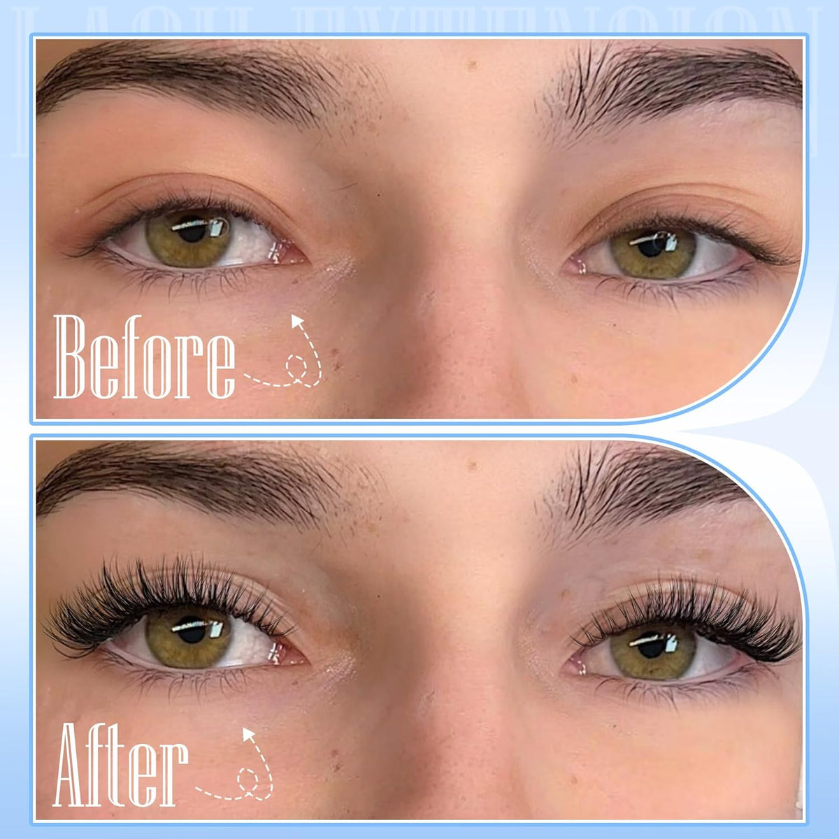 Natural Lash Clusters Wispy Cluster Eyelash Extensions Left&Right Cluster Lashes C Curl Individual Lashes Extension DIY Natural Eye Lash Clusters by TNFVLONEINS - Image 4