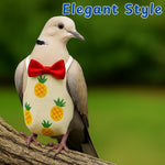 Pigeon diaper suit with tail hole design showing leak proof inner protective lining